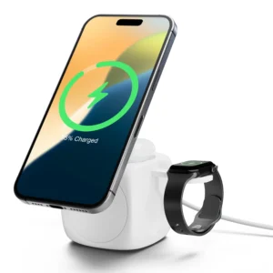 3-In-1 Magnetic Wireless Charging Station
